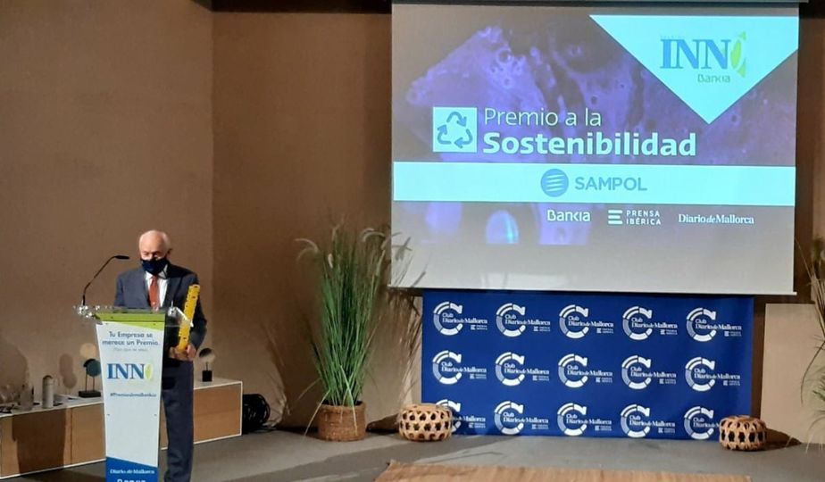SAMPOL recibe el Premio a la Sostenibilidad en los Premios Innobankia
