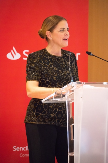 Esther Vidal, en su intervención